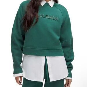 lululemon athletica Forest Green Sweatshirt
